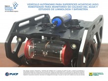 Vehículo autónomo para superficies acuáticas (ASV) robotizado para monitoreo de calidad del agua