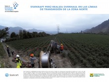 Statkraft Perú realiza overhaul en las líneas de transmisión de la zona norte